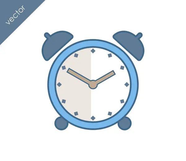 Icono del reloj despertador — Vector de stock