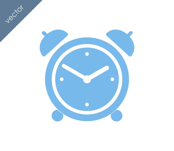 Icono del reloj despertador — Vector de stock