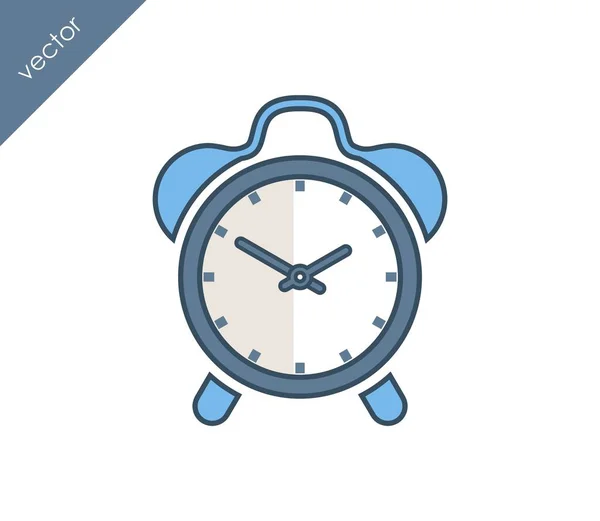 Icono del reloj despertador — Vector de stock