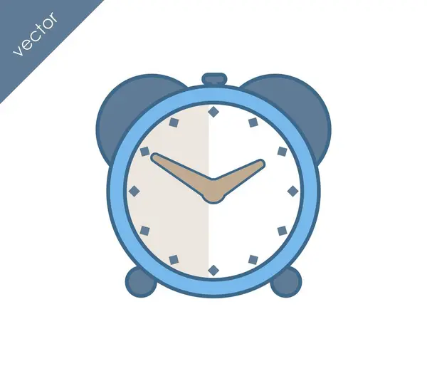 Alarmsymbol. Uhr-Symbol. — Stockvektor