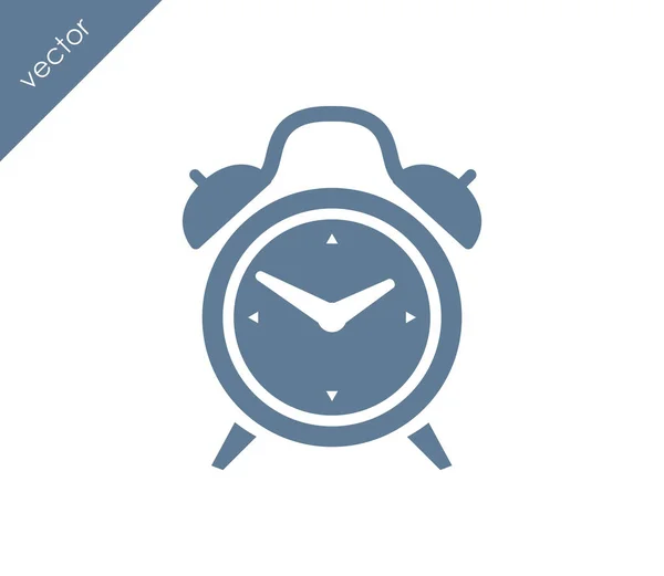 Icono del reloj despertador. — Vector de stock