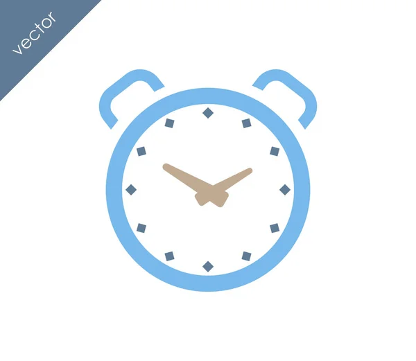 Alarmsymbol. Uhr-Symbol. — Stockvektor