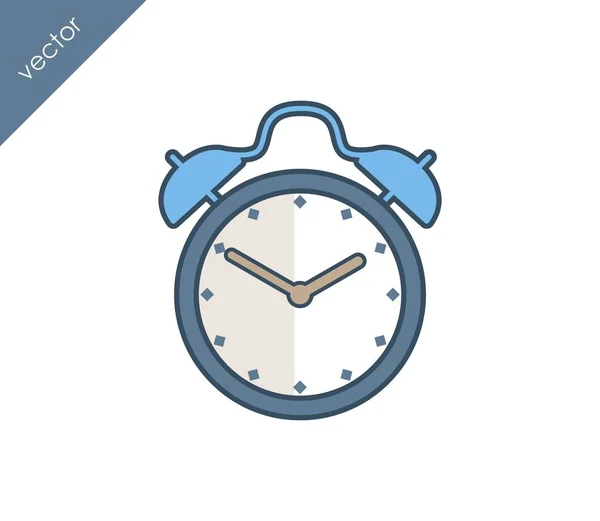 Alarm icon. Clock icon. — Stock Vector