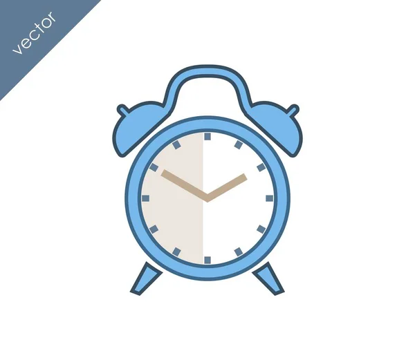 Alarm icon. Clock icon — Stock Vector