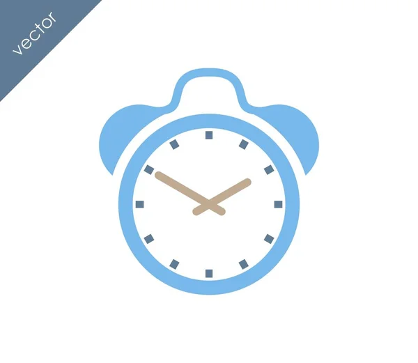 Icono de alarma. Icono del reloj . — Vector de stock