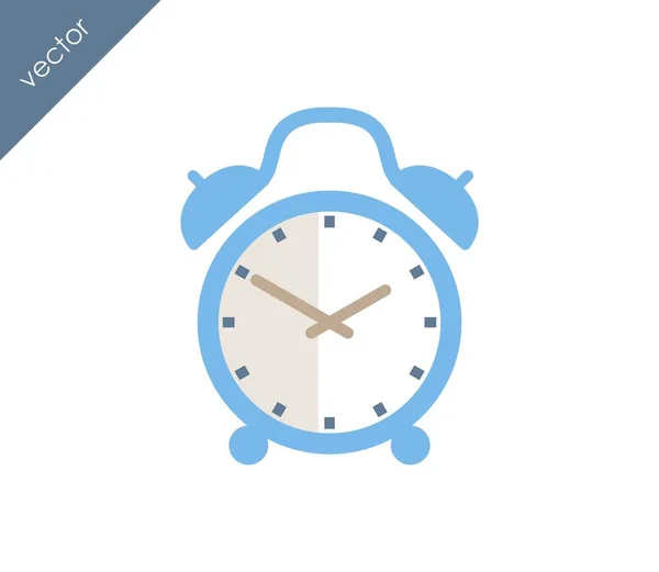 Icona dell'allarme. Icona dell'orologio . — Vettoriale Stock