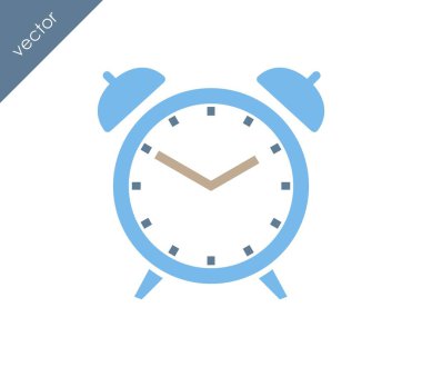 Alarm simgesi. Saat simgesi. 