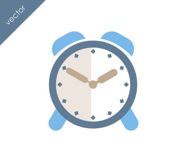 Alarm simgesi. Saat simgesi. 