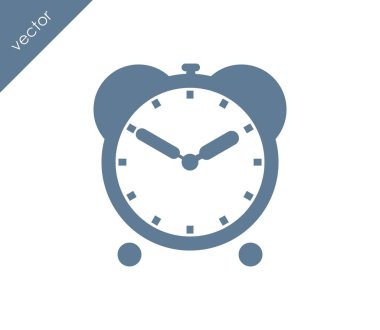 Alarm saati simgesi. 