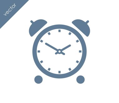 Alarm simgesi. Saat simgesi