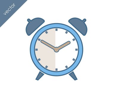 Alarm simgesi. Saat simgesi