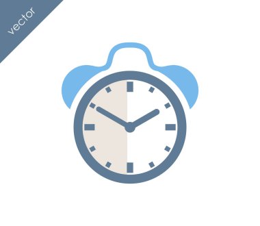 Alarm simgesi. Saat simgesi. 