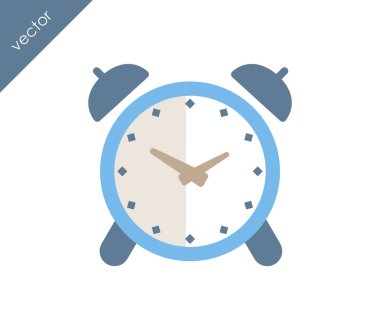 Alarm simgesi. Saat simgesi. 