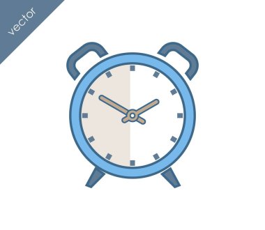 Alarm simgesi. Saat simgesi