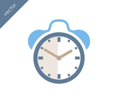 Alarm simgesi. Saat simgesi. 