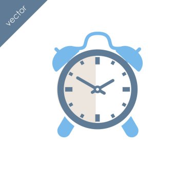 Alarm simgesi. Saat simgesi. 