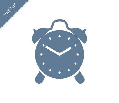 Alarm simgesi. Saat simgesi. 