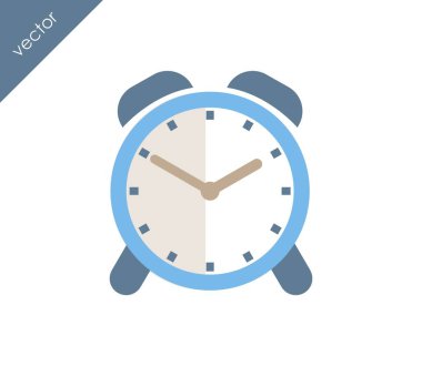 Alarm simgesi. Saat simgesi