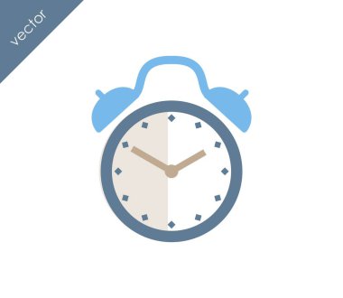 Alarm simgesi. Saat simgesi. 