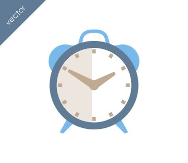 Alarm saati simgesi. 