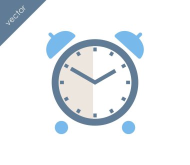 Alarm saati simgesi. 