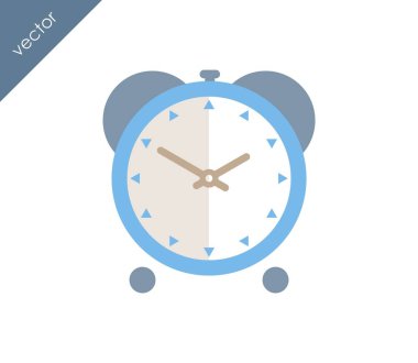 Alarm saati simgesi. 