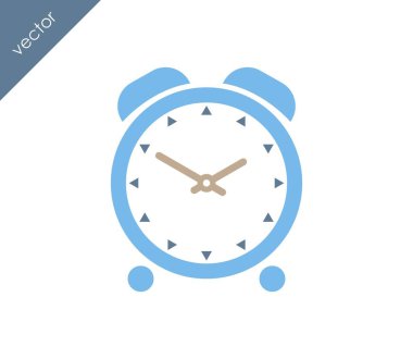 Alarm saati simgesi. 