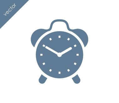 Alarm simgesi. Saat simgesi