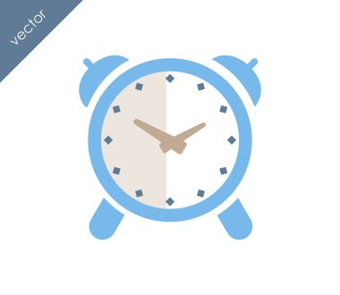 Alarm simgesi. Saat simgesi. 