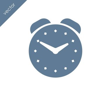 Alarm simgesi. Saat simgesi. 