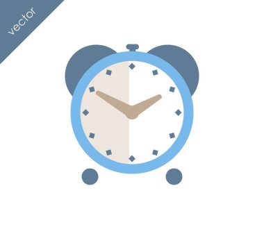 Alarm simgesi. Saat simgesi. 