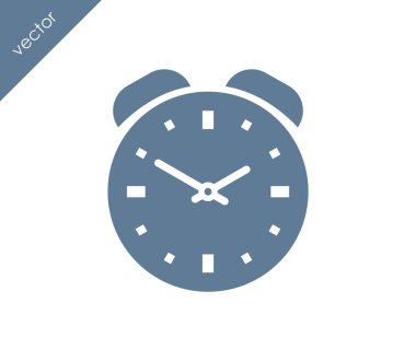 Alarm simgesi. Saat simgesi. 