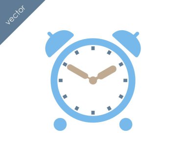 Alarm saati simgesi. 