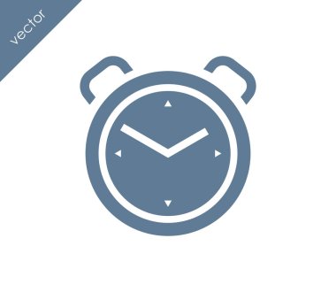 Alarm saati simgesi.