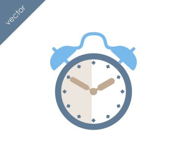 Alarm simgesi. Saat simgesi. 