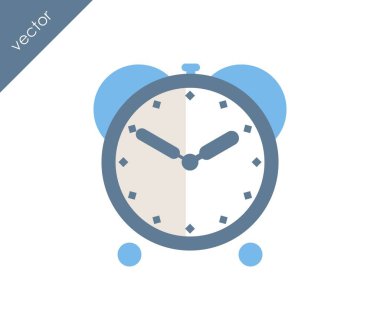 Alarm simgesi. Saat simgesi. 