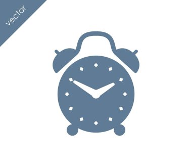 Alarm simgesi. Saat simgesi. 