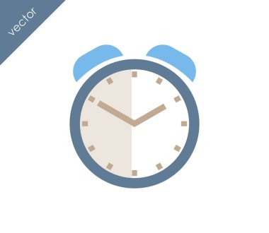 Alarm saati simgesi. 