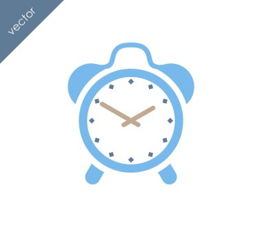 Alarm simgesi. Saat simgesi. 