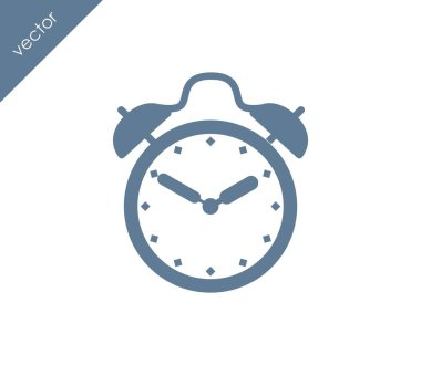 Alarm simgesi. Saat simgesi. 