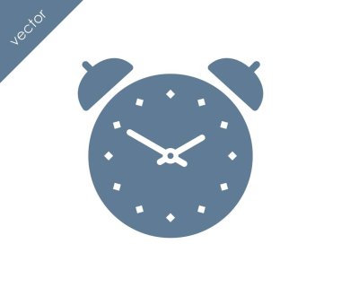 Alarm simgesi. Saat simgesi. 