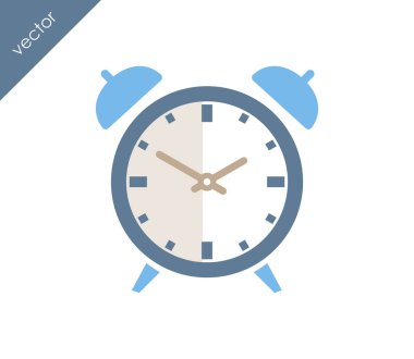 Alarm simgesi. Saat simgesi. 