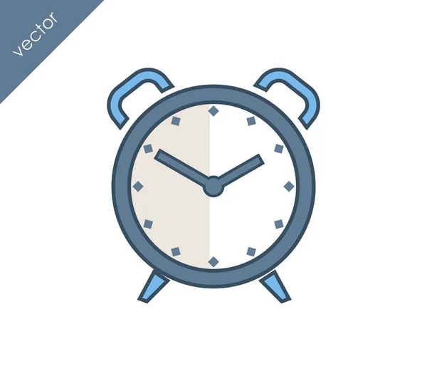 Alarm icon. Clock icon. — Stock Vector