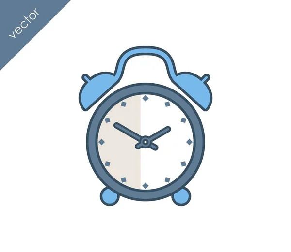 Icono del reloj despertador. — Vector de stock