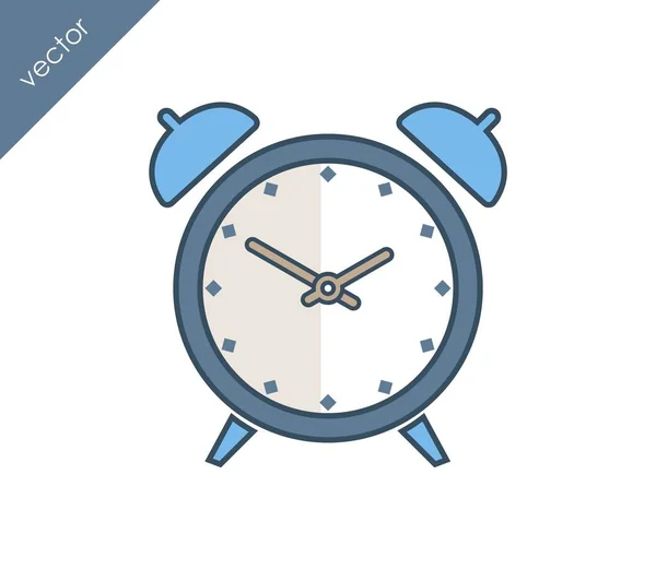 Alarm clock icon. — Stock Vector