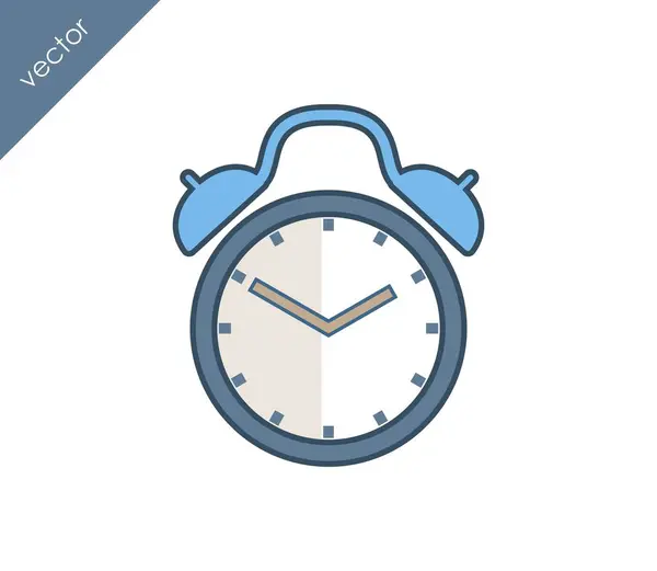 Icono del reloj despertador. — Vector de stock