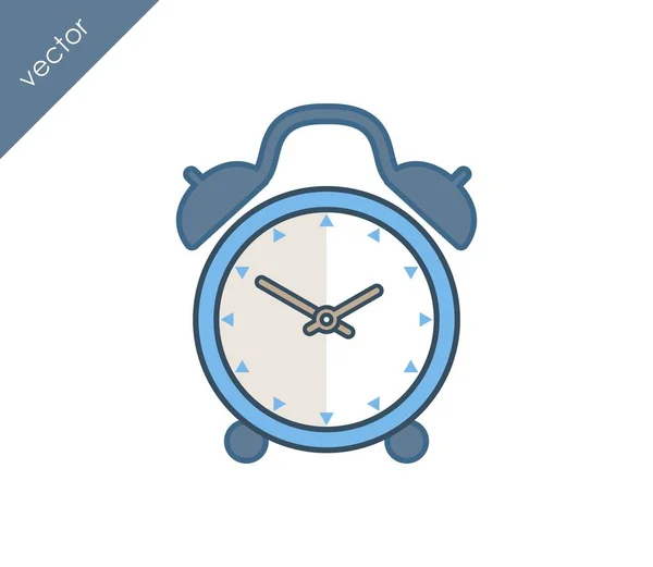 Icono del reloj despertador. — Vector de stock