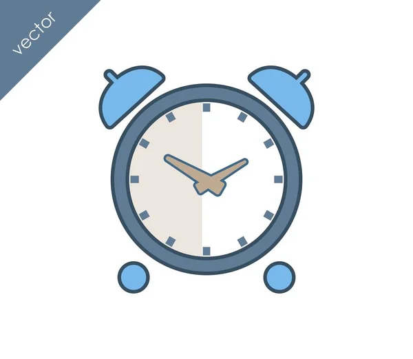 Icono del reloj despertador. — Vector de stock