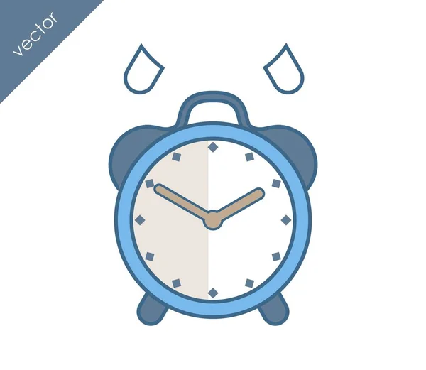 Icono del reloj despertador. — Vector de stock