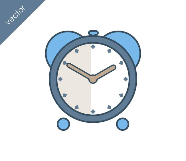 Alarm clock icon. — Stock Vector